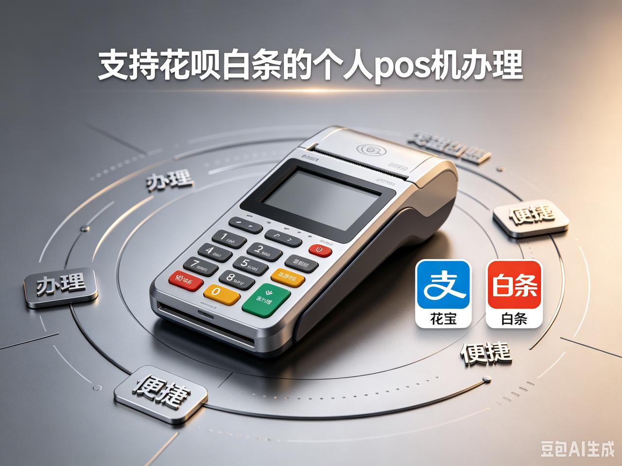 个人 POS 机怎么申请办理？2026 支持花呗白条低费率机型选购攻略